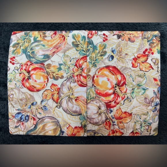 Hand Crafted Mug Rug Coaster Embroidered Cotton Fabric Padded Absorbs Liquid - Picture 3 of 5